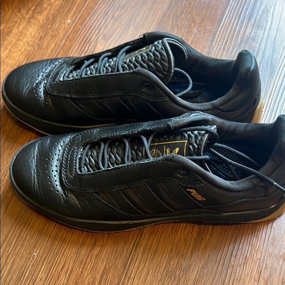 adidas X Puig Originals Black Skaterboard Sneaker Stylish Comfort